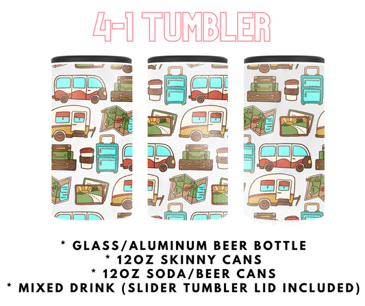 Camping-  4-1 Tumbler