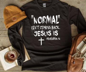 Normal isn't coming back